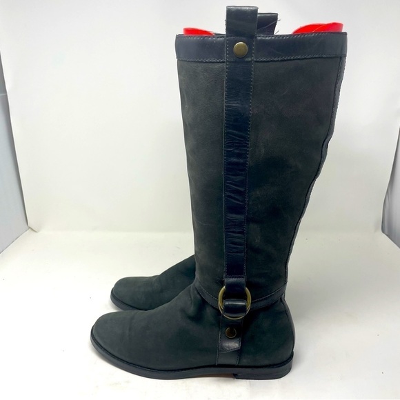 Cole Haan Air Liberty Riding Boots – Black Leather Size: 7 - Picture 1 of 8
